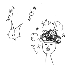 「！！」
ポムッ
「フフン」