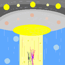 うさ子達の団結力がUFOを呼んだようです