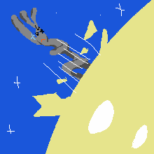 逃げた