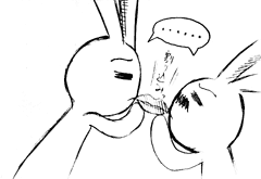 「割り込みっ」
「…」