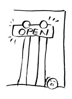 『OPEN』